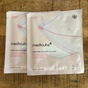 Medicube PDRN Pink Collagen Gel Mask Set of 2 NEW